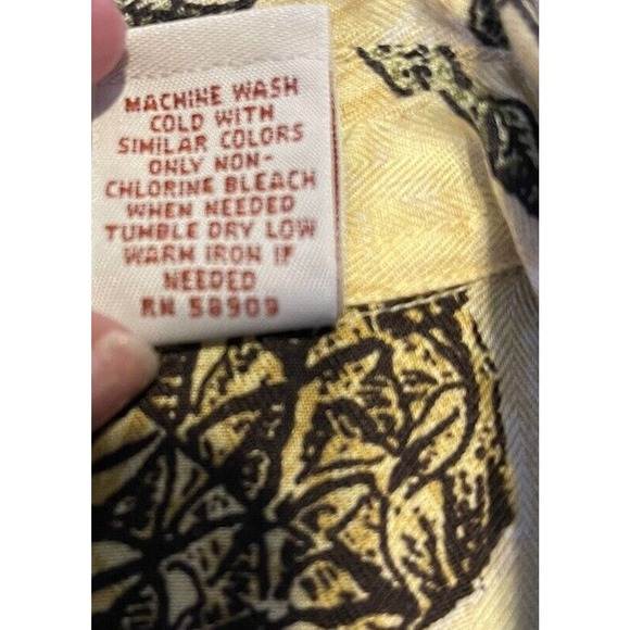 CARIBBEAN Roundtree and Yorke Pineapple Colorful Size XL - Picture 6 of 7